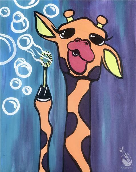 **KIDS CAMP**   Bubble Buddies - Giraffe