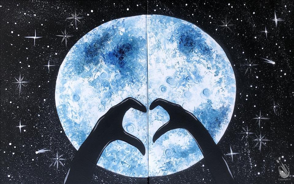*COUPLES SET or SINGLE CANVAS* Cosmic Love