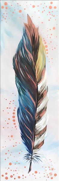 Metallic Feathers - Copper