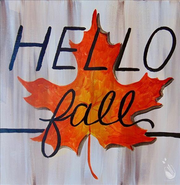 Rustic Autumn Series - Hello Fall