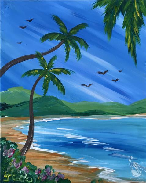 How to Paint MANIC MONDAY ($35) 100 Percent That Beach