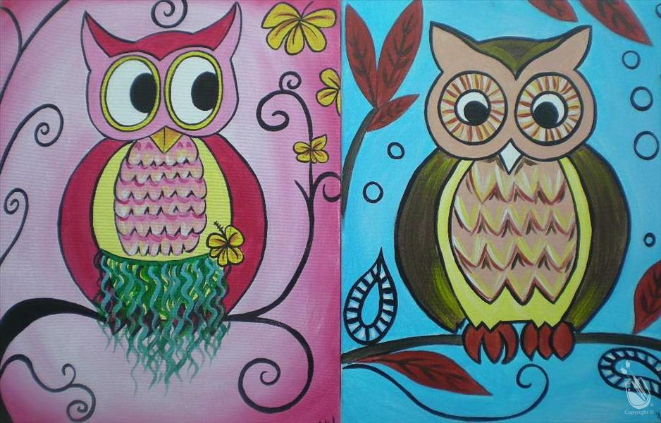 Cute Owls - Set