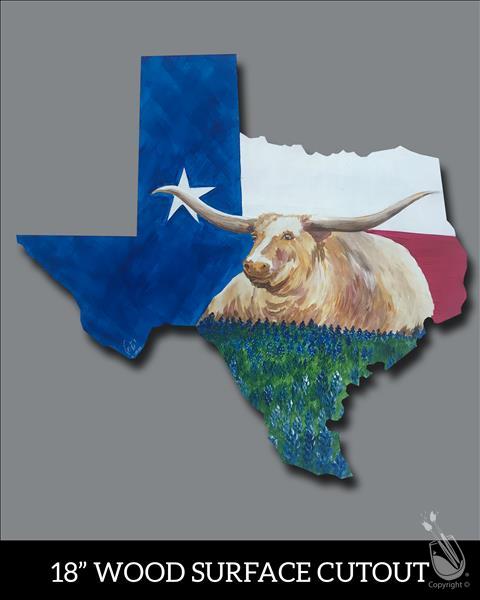 The Spirit of Texas Cutout