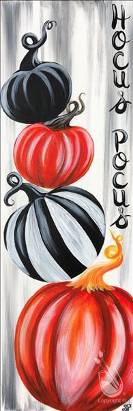 A Pumpkin pARTy! (10"x30" Canvas)