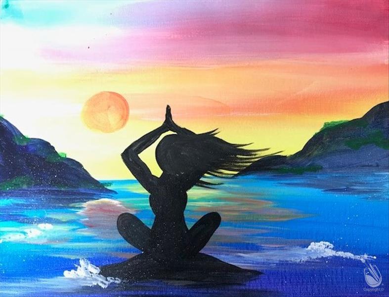 Meditation Sunset- NEW ART