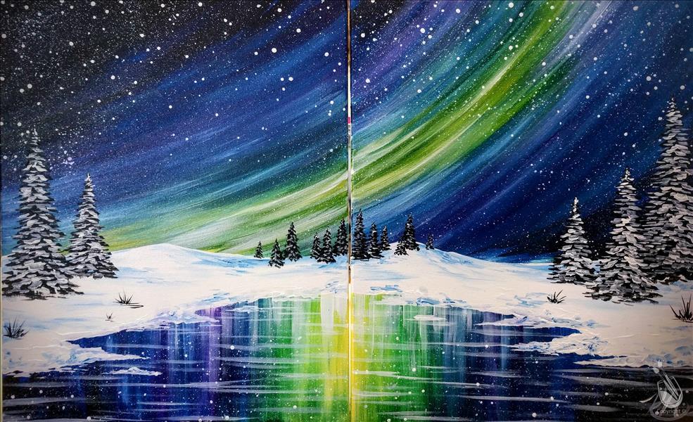 Winter Northern Lights - Set