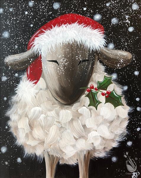 Farmhouse Christmas Lamb