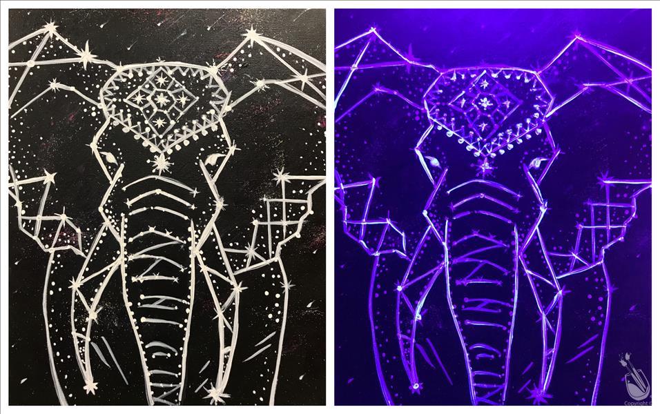 Elephant Constellation - Blacklight Set