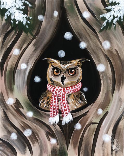 Winter Snowy Retreat - Owl: 1/2 off wine!