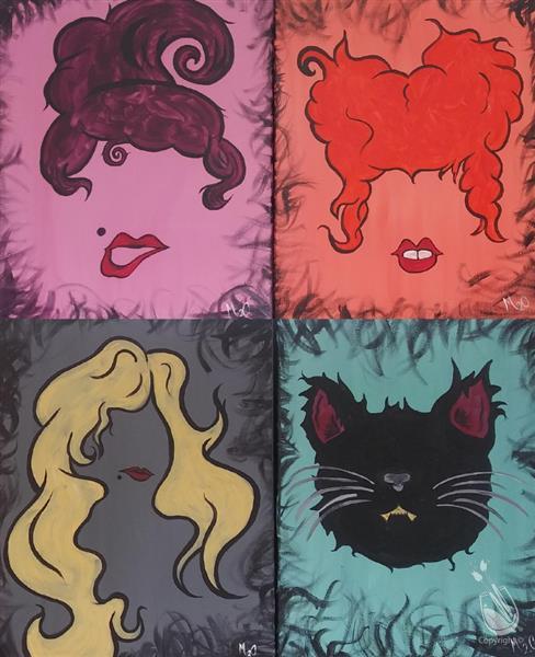 Three Witches or a Kitten - Set Pick Your Sis!