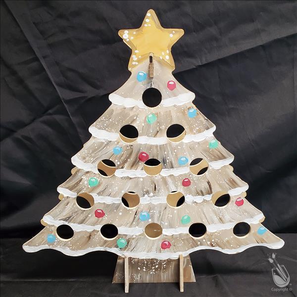 Woodland Festive Tipsy Tree