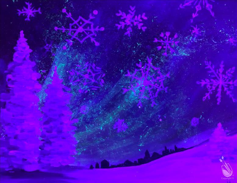 Snowflakes Falling - BLACKLIGHT