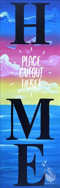 Sunset Signs of Home 2 - Choose Your Mini Cutout!