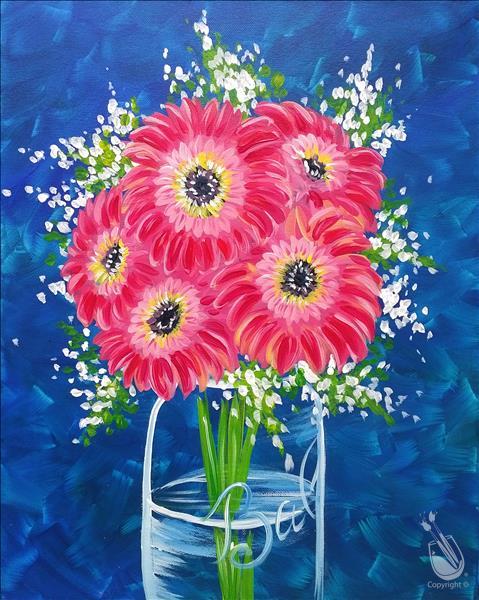 Vibrant Gerbera Daisies