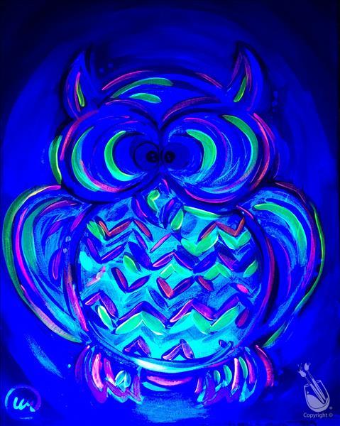 Neon Owl BLACKLIGHT