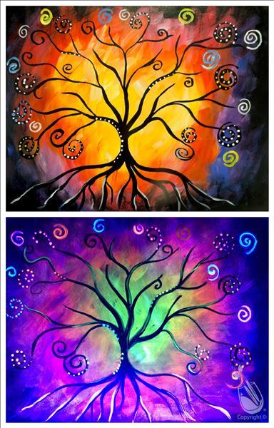 M'rissa's Tree Blacklight Set