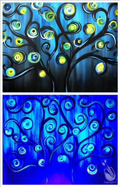 Funky Blues Blacklight Set