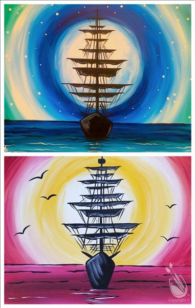 How to Paint AFTERNOON ART: $5.00 OFF Pirate's Moon