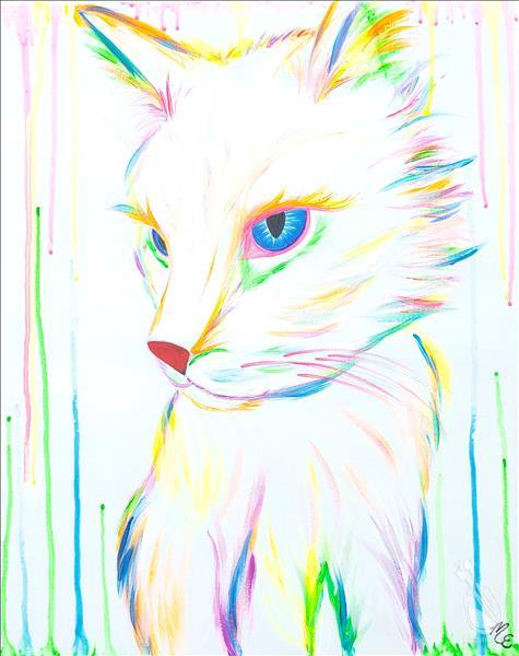 Neon Cat!