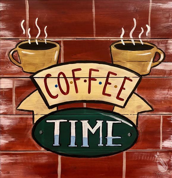 FRIENDZ: Coffee Nook Decor! Wood OR Canvas!
