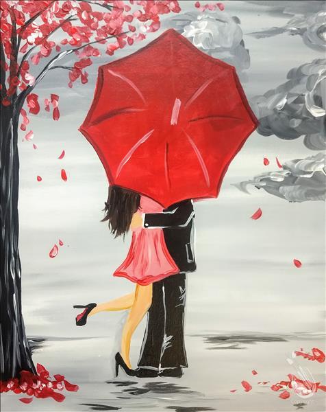Kissin' in Red Bottoms Single Canvas