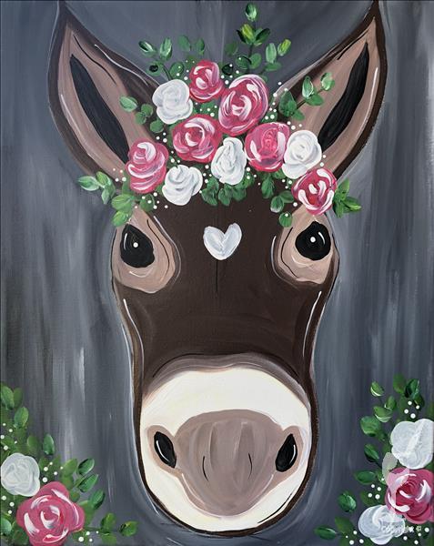 How to Paint Mule Day Special! - Flower Mule