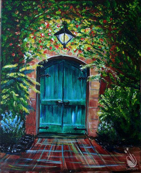 *seasoned artists Sunday* Renata's Green Door