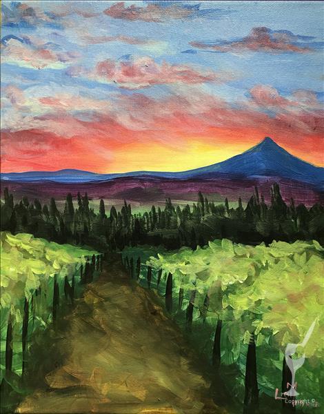 How to Paint *Happy Hour* Vines and Views
