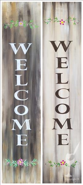 Rustic Welcome - Choose Your Colors!