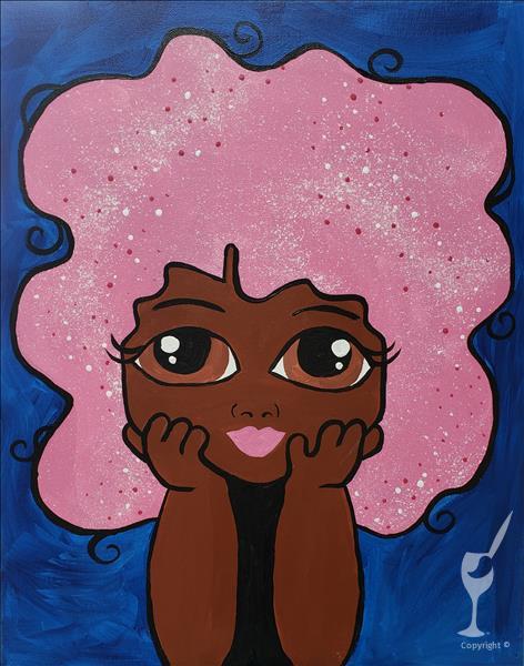 How to Paint Fun Friday ~ Pink day ~ Baby Girl Magic ~ 1.5 hrs