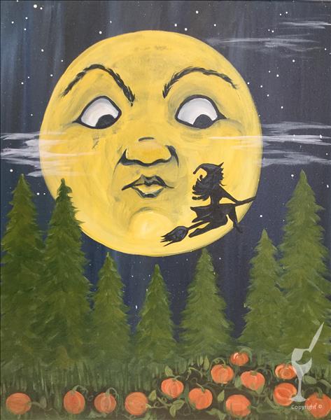 Vintage Halloween - Mr. Moon