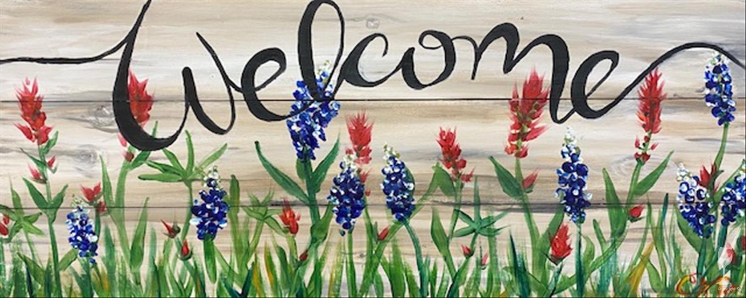 Texas Wildflower Welcome! TGIF! $5  OFF!