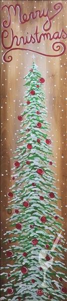 Merry Christmas Rustic Tree