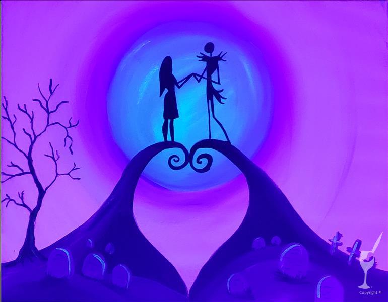 Spooky Couple BLACKLIGHT