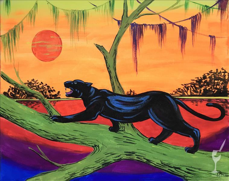 Black Panther Sunset