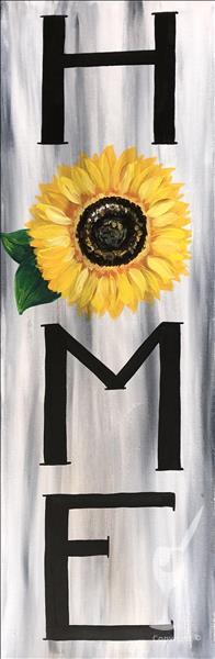 How to Paint Sunflower Home (Teens & Adults)