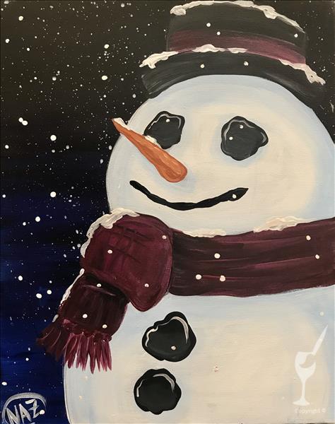 Winter Visitor - Snowman