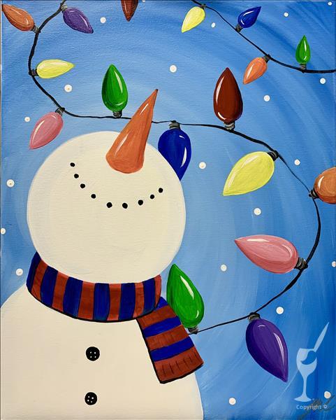 Joyful Snowman! - Art in the Afternoon