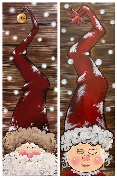 Rustic Christmas - Santa or Mrs. Claus Set