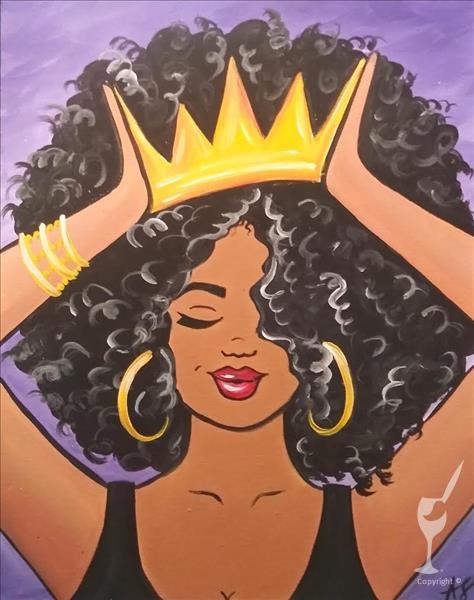 black owned painting with a twist