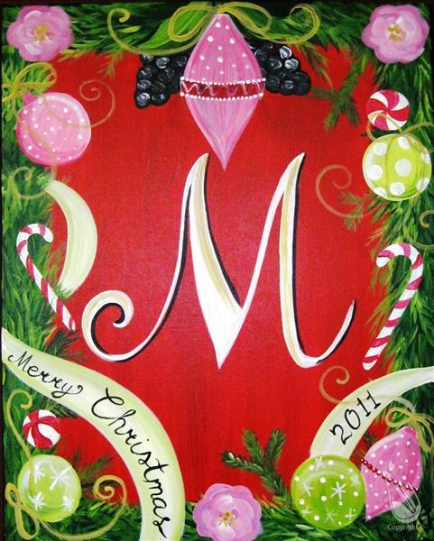 Merry Christmas Monogram
