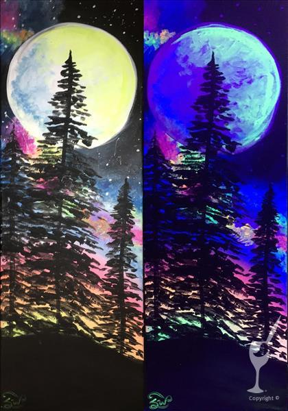 Celestial Pines Blacklight Set