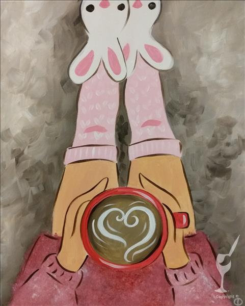 **Coffee & Canvas** Cozy Coffee