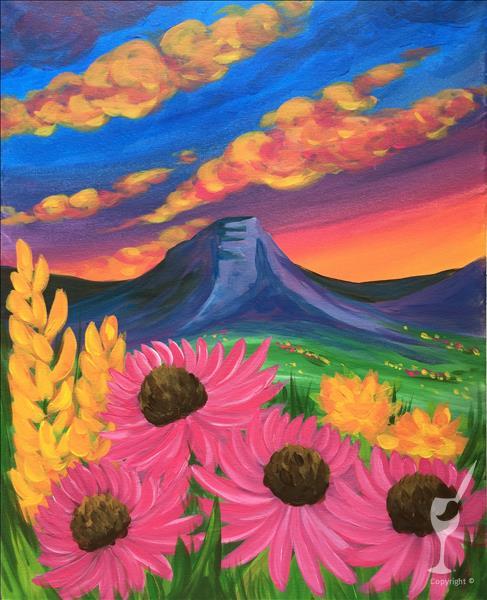 A Wildflower Sunset - In Studio Event!