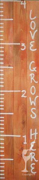 Love Grows Here - Growth Chart