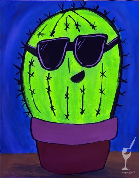 One Cool Cactus BLACKLIGHT