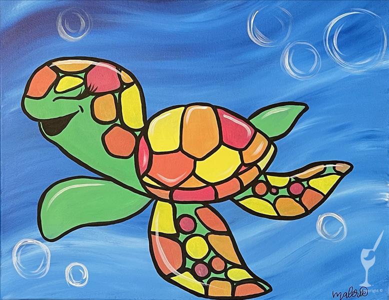 Mommy and Me Colorful Turtles - Side 2