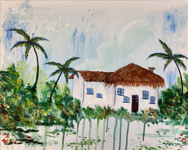 How to Paint TROPICAL HIDEAWAY**Public Event**