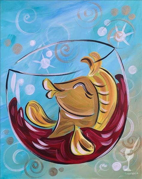 HAPPY HOUR!!! DRINK LIKE A FISH!!!