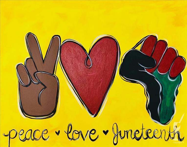 Peace. Love. Juneteenth.